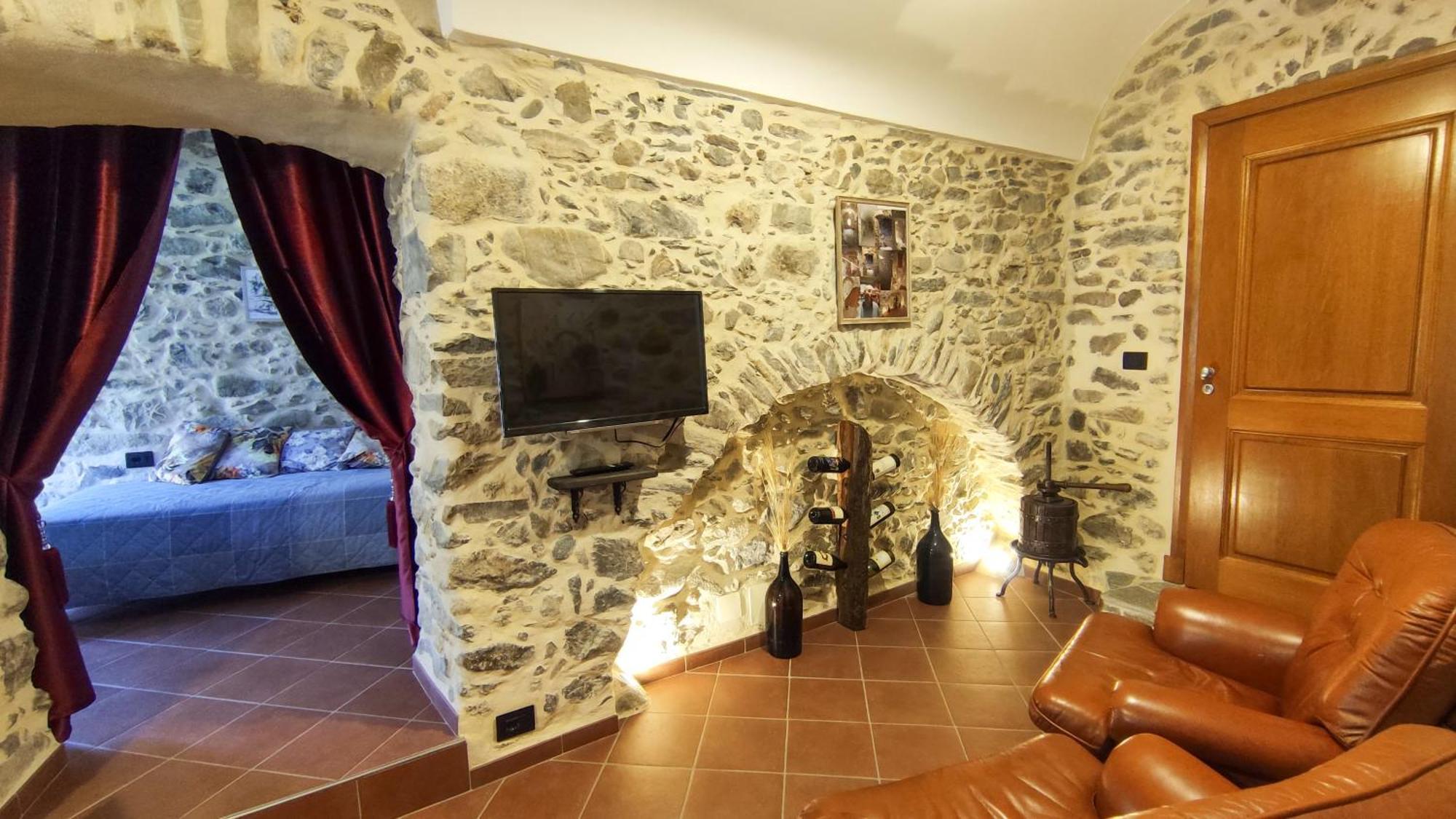 Casa Bertagna Leilighet Rocchetta Nervina Eksteriør bilde