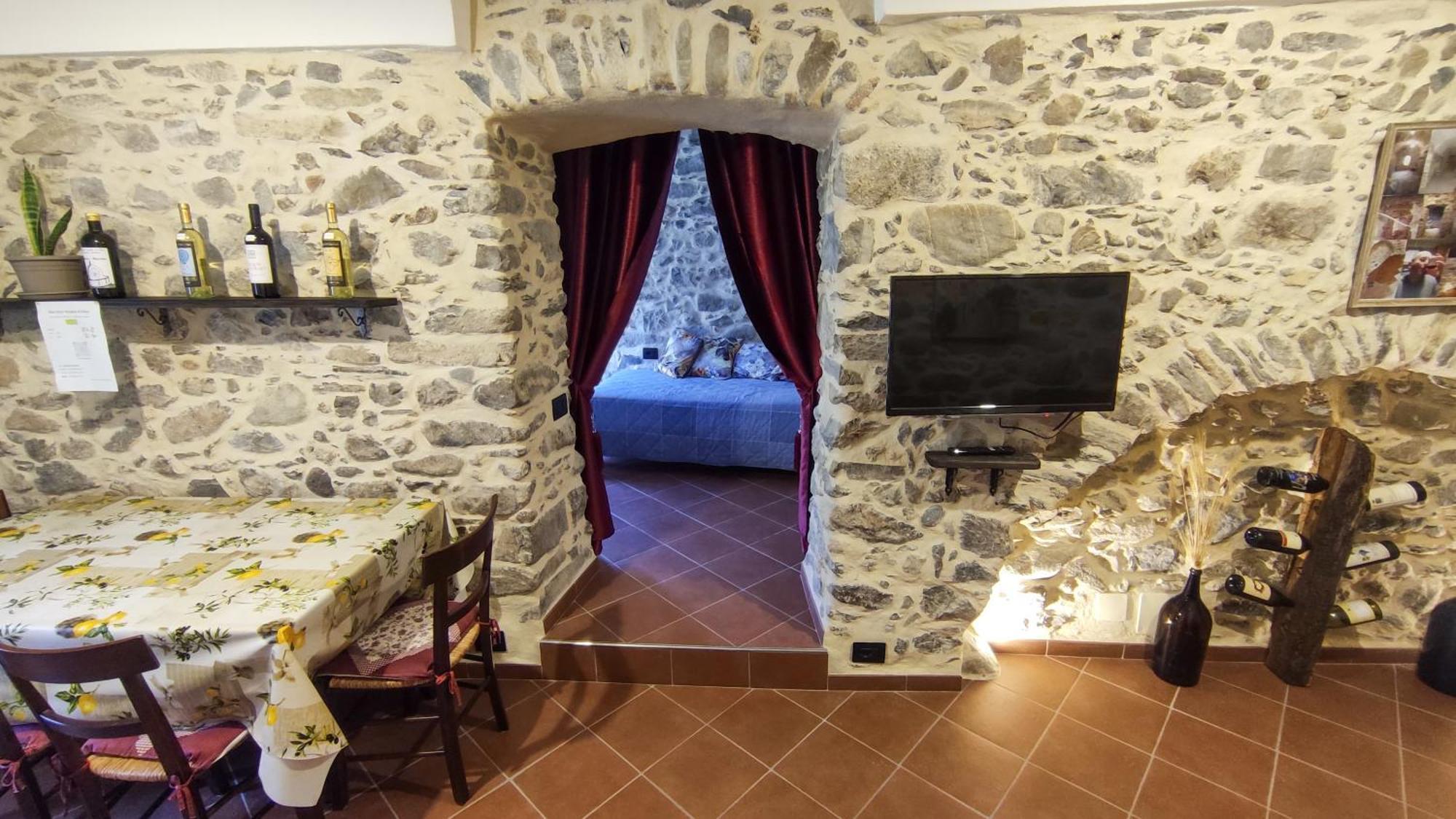 Casa Bertagna Leilighet Rocchetta Nervina Eksteriør bilde